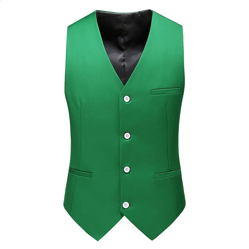 Spring and Autumn Casual Loose Size Mens Youth Fashion Trend Personalized Single breasted Business Suit Vest 250206