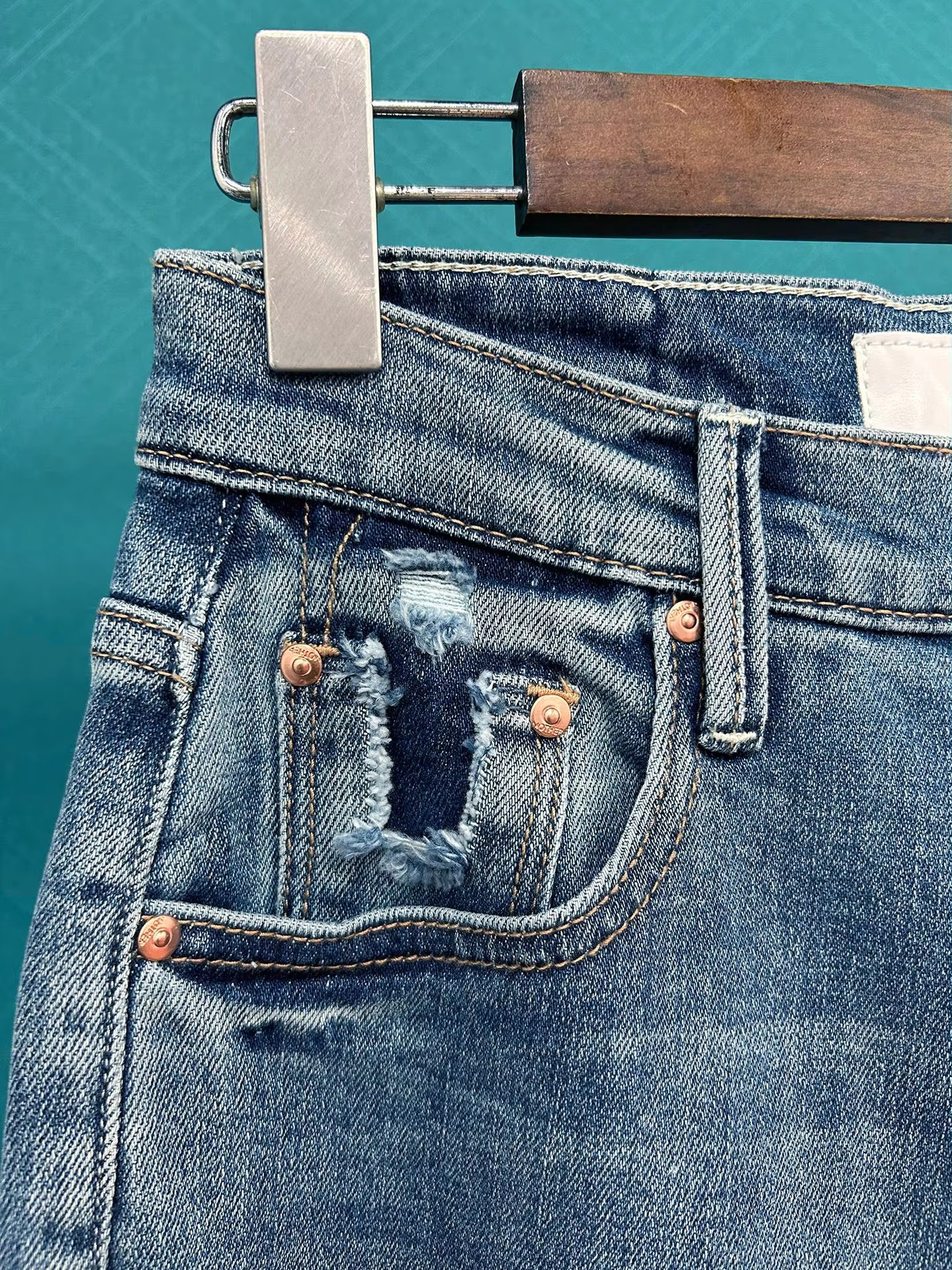 Women Retro Long Denim Pants High Waisted Loose Fitting Slightly Flared Jeans 2025 New