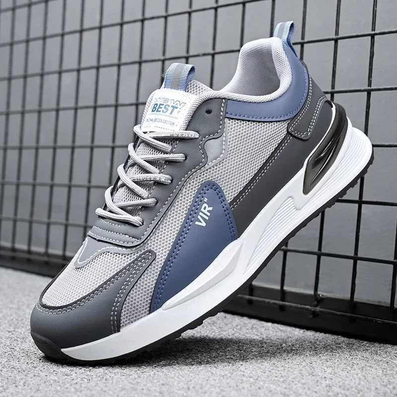Men Shoes 2024 New Fashion Sneakers for Men Leather Shoes Cfort Lightweight Casual Shoes Outdoor WalkingFootwearC250325