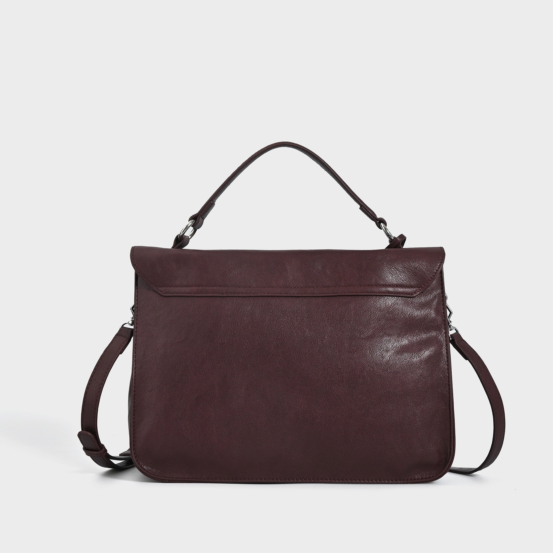 Bag 2024 Autumn New Soft Leather Large Capacity Postman Bag For Women's Fashion Single Shoulder Crossbody Commuter Handbag
