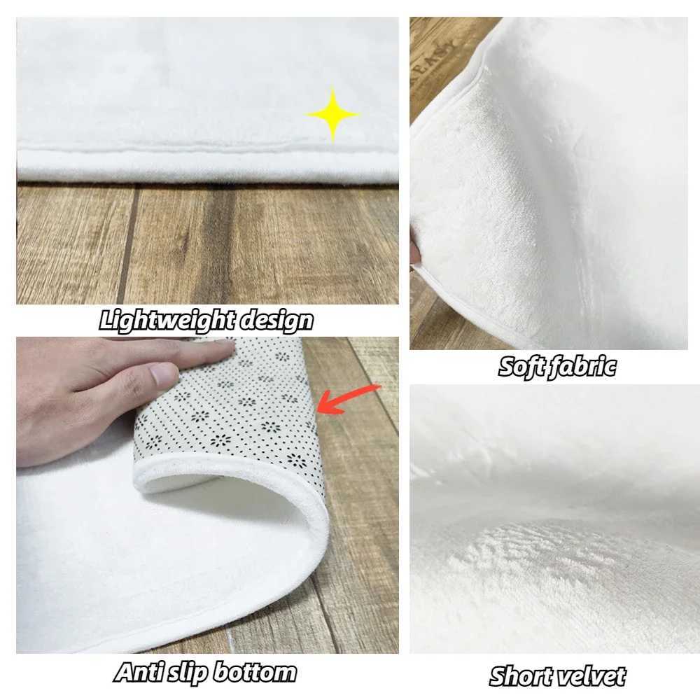 Abstract Round Carpet Living Room Decoration Home Modern Bedroom Decor Carpet Balcony Washroom Floor Mat Washable Pet Rugs Z250207