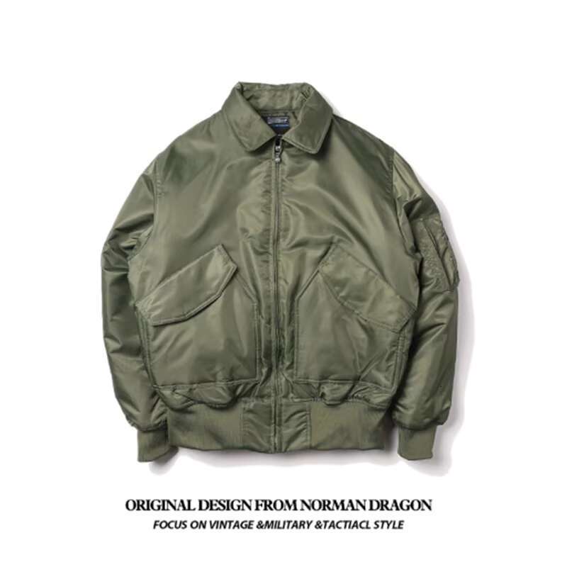 Norman Long Usa Military Uniform Air Force Lapel Cwu-45P Pilot Jacket Cotton Coat Tactical Baseball Clothes Men's Outdoor Riding