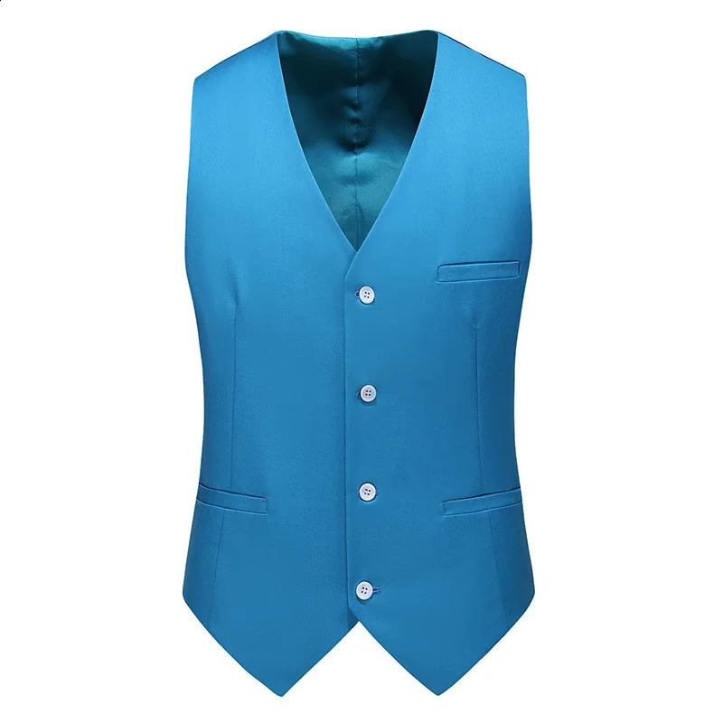 Spring and Autumn Casual Loose Size Mens Youth Fashion Trend Personalized Single breasted Business Suit Vest 250206