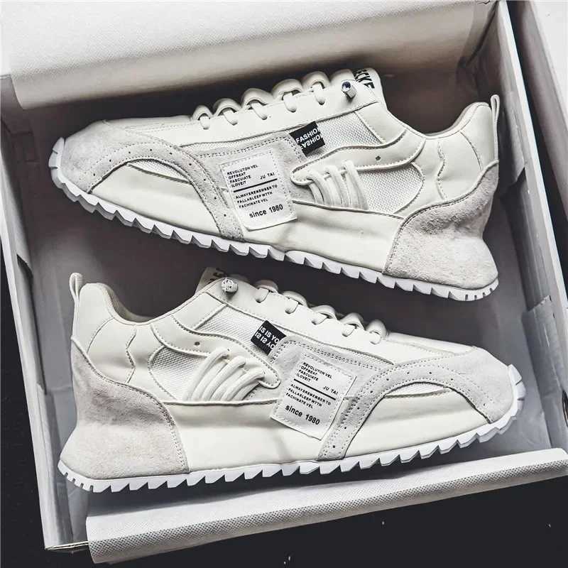 Mens Luxury Sneakers Sports Shoes Moccasins Chunky Men Casual Sneakers Comfortable Breathable Trend Designed Personty Shoes Y250305