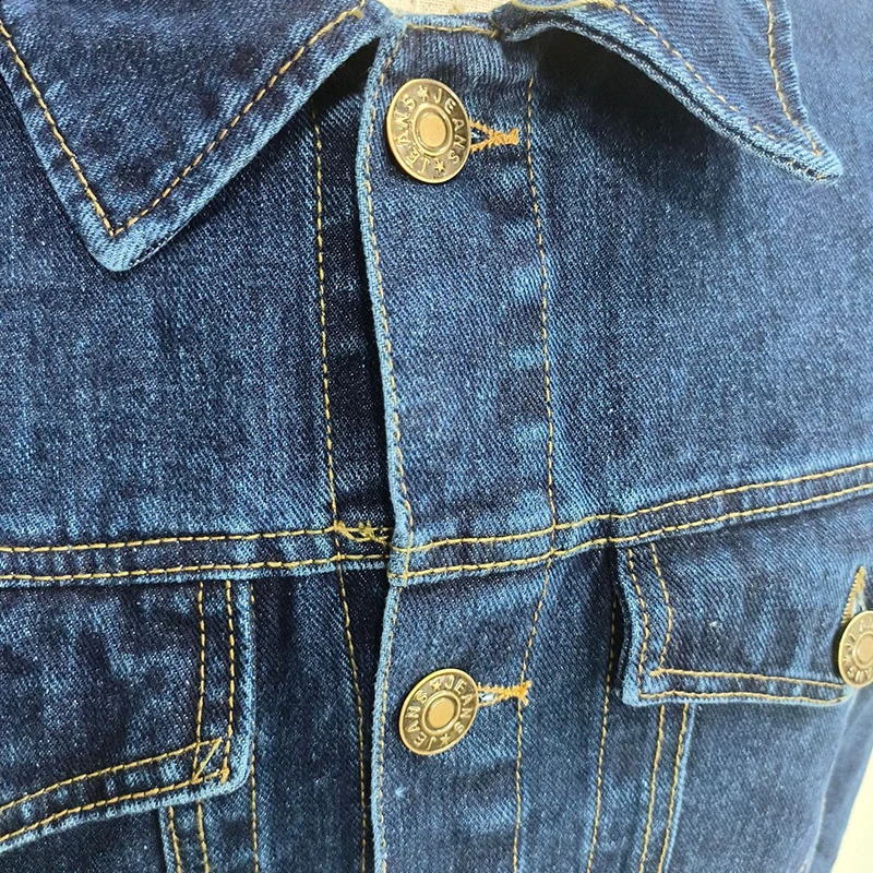 Streetwear Fashion Jean Jackets Mens Clothes Fall Vintage Button-up Turn-down Collar Denim Jacket For Men Trendy Outerwear 250206