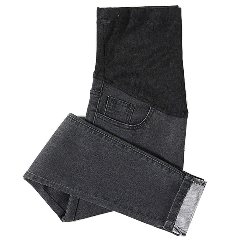 Maternity Pregnancy Leggings Stretch Jeans Pants Spring Summer Thin Cotton Maternity Jeans Maternity Wear 250206