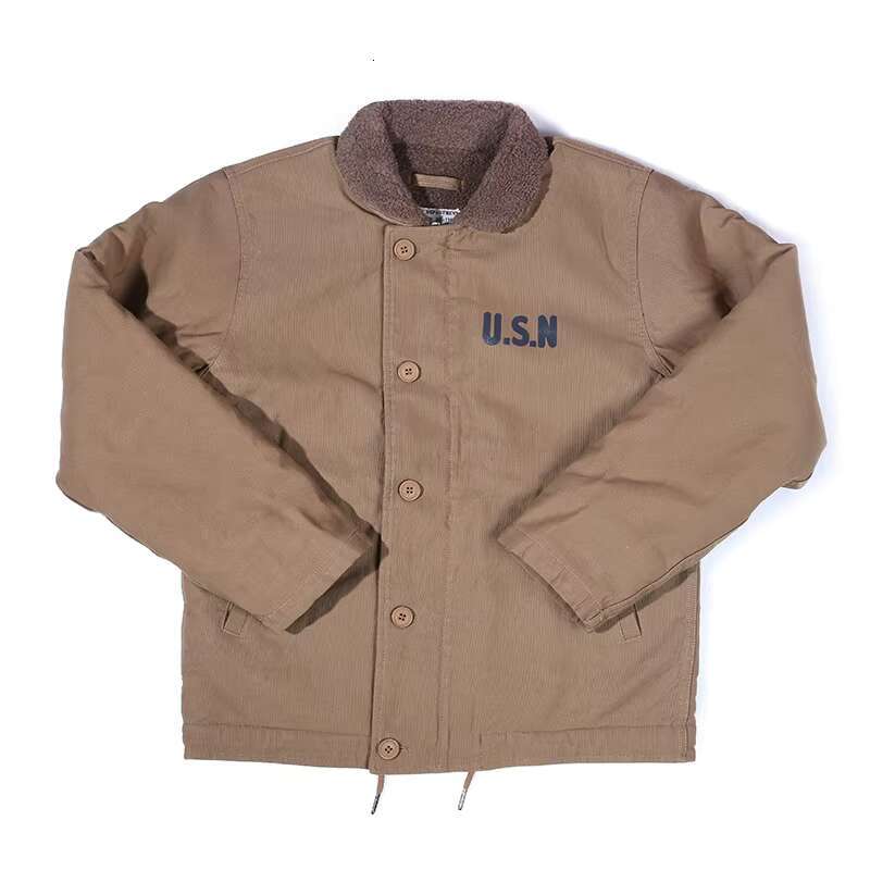 OKONKWO Winter Deck Jacket Men Outdoor Climbing Training Hunting Combat Sports Battle Sport Thick Lamb Cashmere Cotton Coat N1