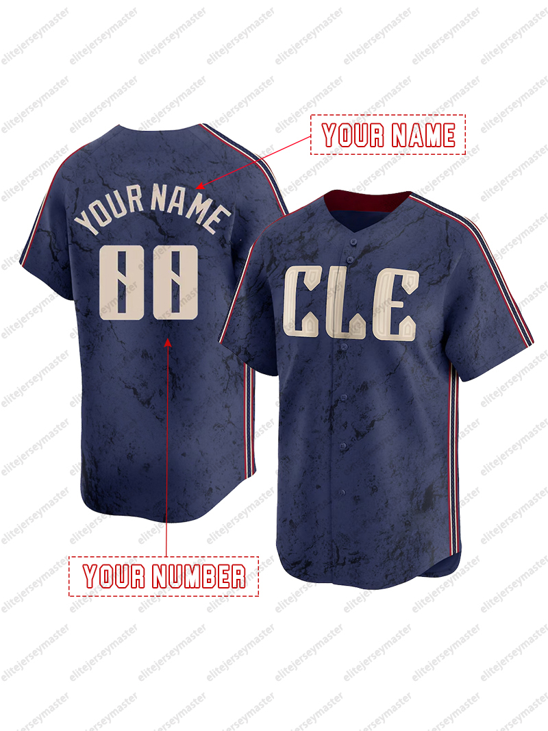 Ramirez 11 Custom Baseball Jersey Kwan 38 Stitched Personalized Customized Jerseys Bieber 57 Naylor 23 Gimenez 0 Custom Any Number Name