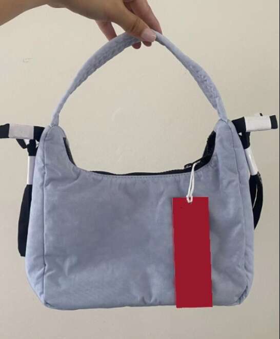 American Niche Design Baggu Mini Bow Handbag Armpit Fashion Trend Sky Blue Versatile Women's Bags