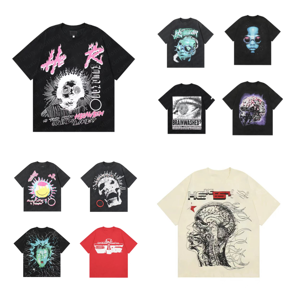 designer shirt Luxury T Shirts designer t shirts for men 100% cotton casual loose fitting summer short sleeve graphic tee mens Shirt S-XL