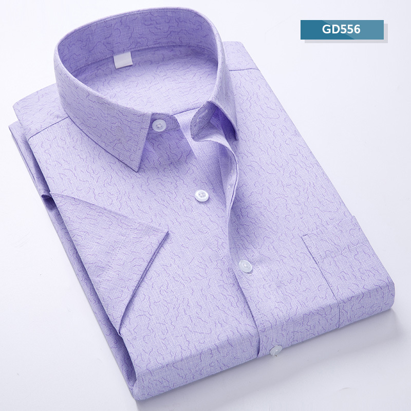 Thin Fashion Casual Shirts 9 Color Summer Short Sleeve Shirt Men's Slim Young Plaid Shirt Tops Overshirt XXXXL Blouse