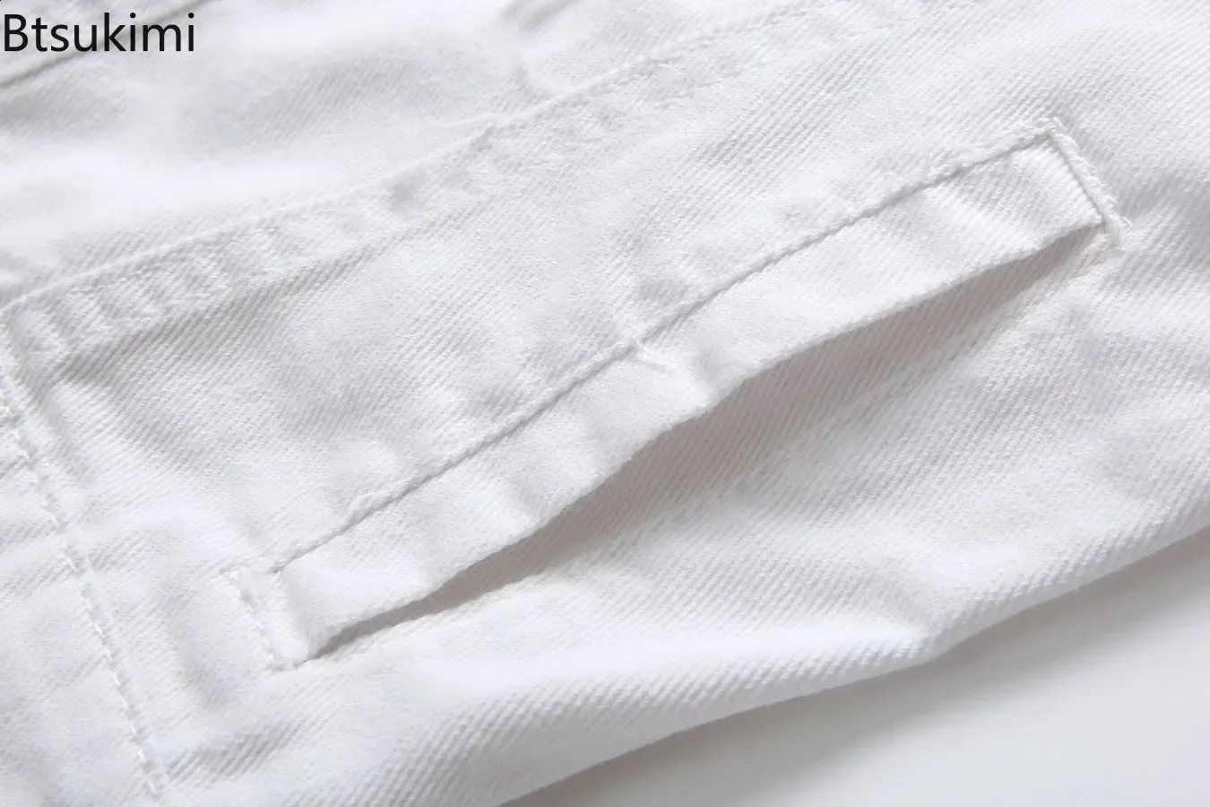 2025 Mens White Denim Vest Vintage Sleeveless Casual Pure Cotton Vest Jackets Washed Jeans Waistcoats Male Trend Streetwear 250206