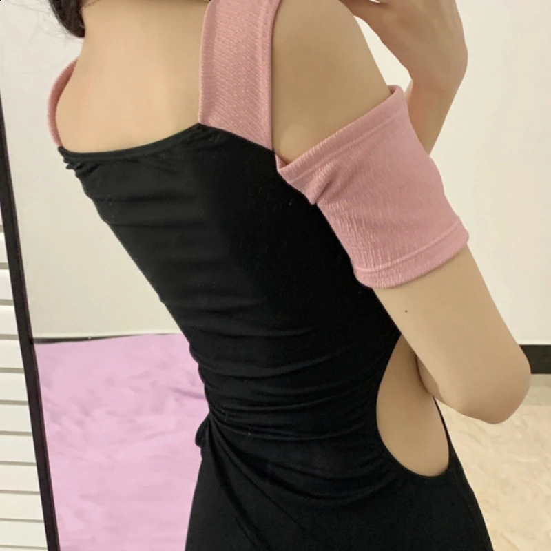 Sweet Sexy One-piece Swimsuit A- Line Mini Dress Women 2024 Bowknot Off Shoulder Slim High Waist Holiday Swimwears Beach Clothes 250121