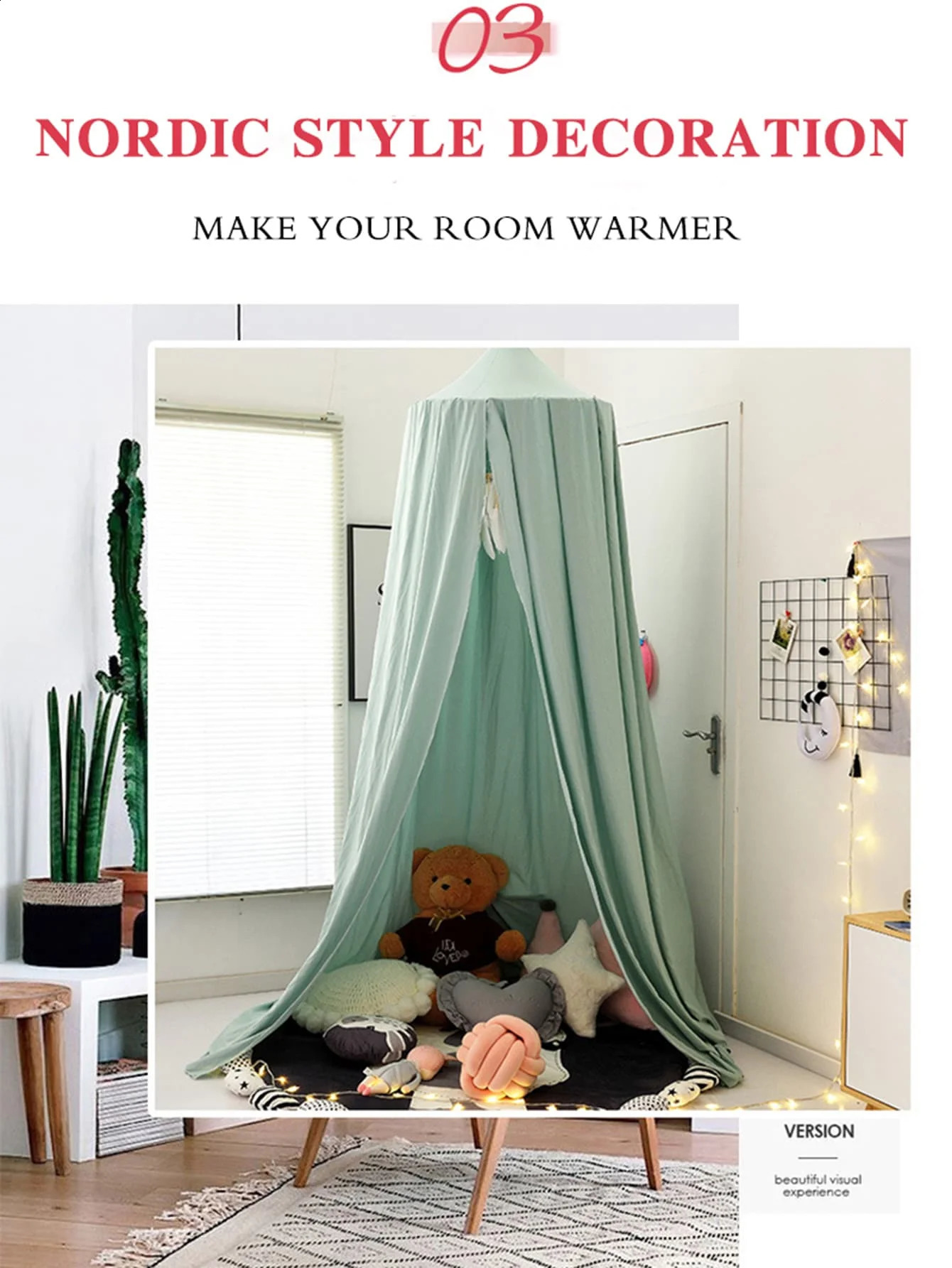 Mosquito Net Baby Crib Curtain Hanging Tent Home Decoration Living Room Bedroom Corner Bed Decor Girl Princess Mosquito Net 250206