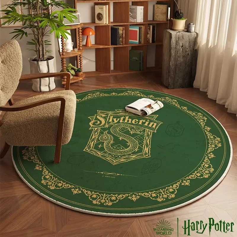 Harrys P-Potter Round Rug Chair Cushion Swivel Chair Floor Cushion Esports Chair Living Room Bedroom Bedside Home decoration rugC250206