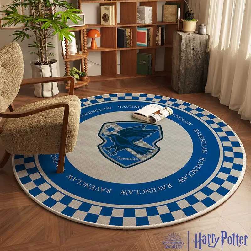 Harrys P-Potter Round Rug Chair Cushion Swivel Chair Floor Cushion Esports Chair Living Room Bedroom Bedside Home decoration rugC250206