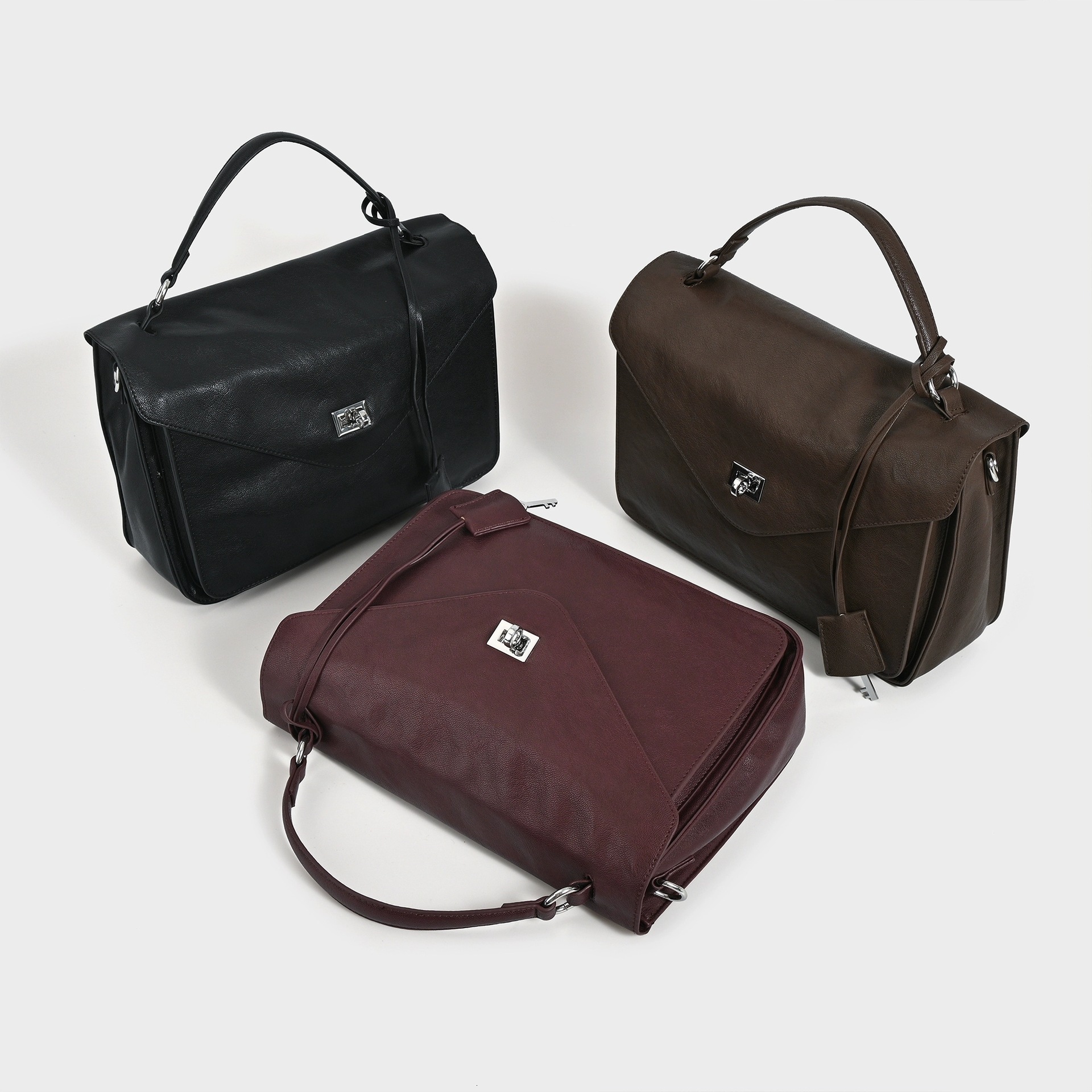 Bag 2024 Autumn New Soft Leather Large Capacity Postman Bag For Women's Fashion Single Shoulder Crossbody Commuter Handbag