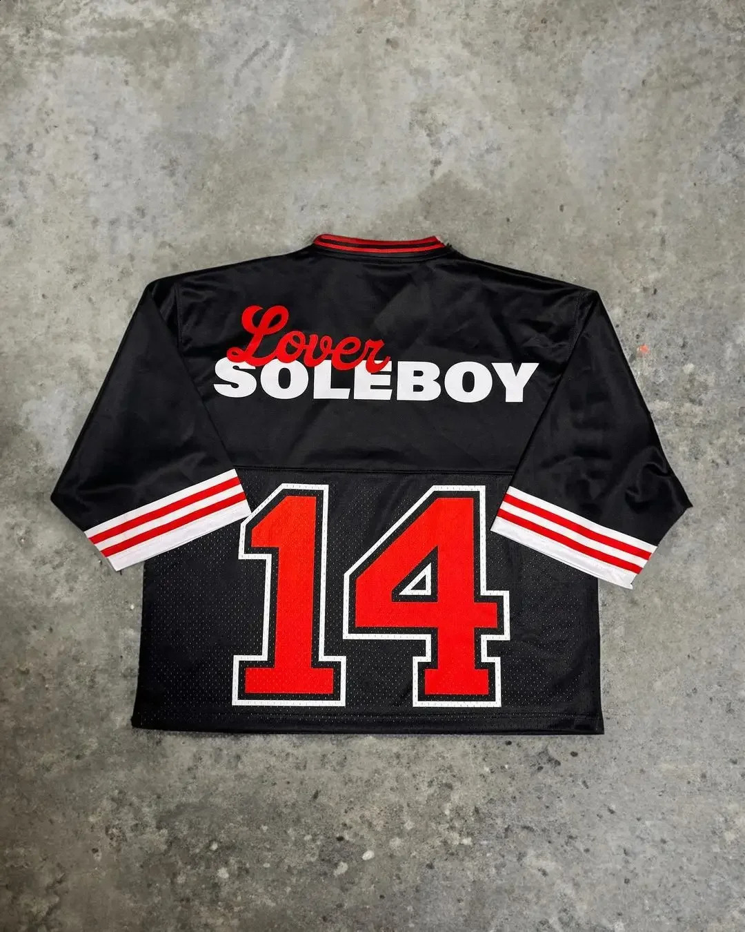 Y2K American T-shirt retro splicing hip-hop V-neck T-shirt loose sports mesh bodybuilding sports student training short sleeves 250206