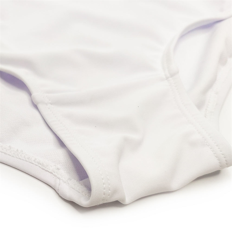 Mens Bathing Suit Solid Summer Padded Pushup Swim Briefs White Color Swimsuit Male Sport Beach Surfing Swimwear y250122