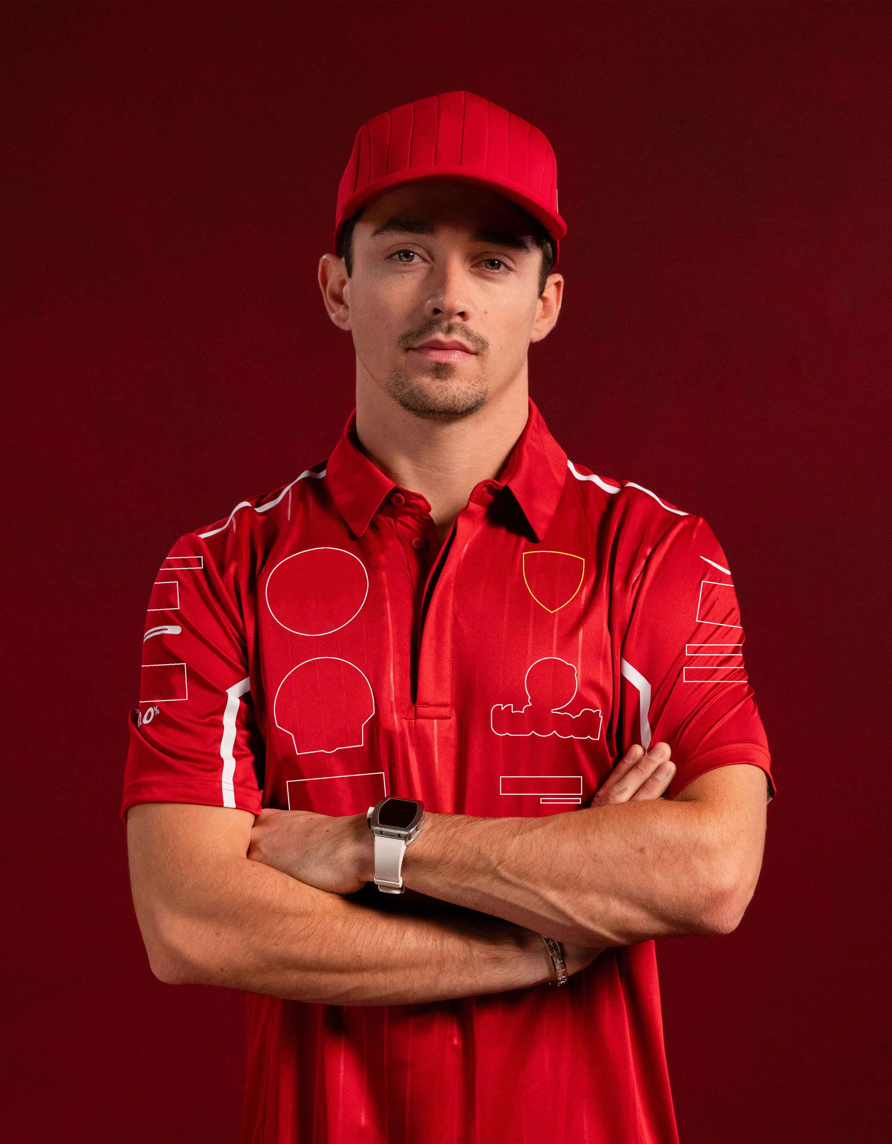 2025 F1 Team Men's T-shirt Formula 1 Driver Racing Suit T-shirts Fans Red Round Neck Short Sleeve Jersey Unisex Tee Plus Size Custom