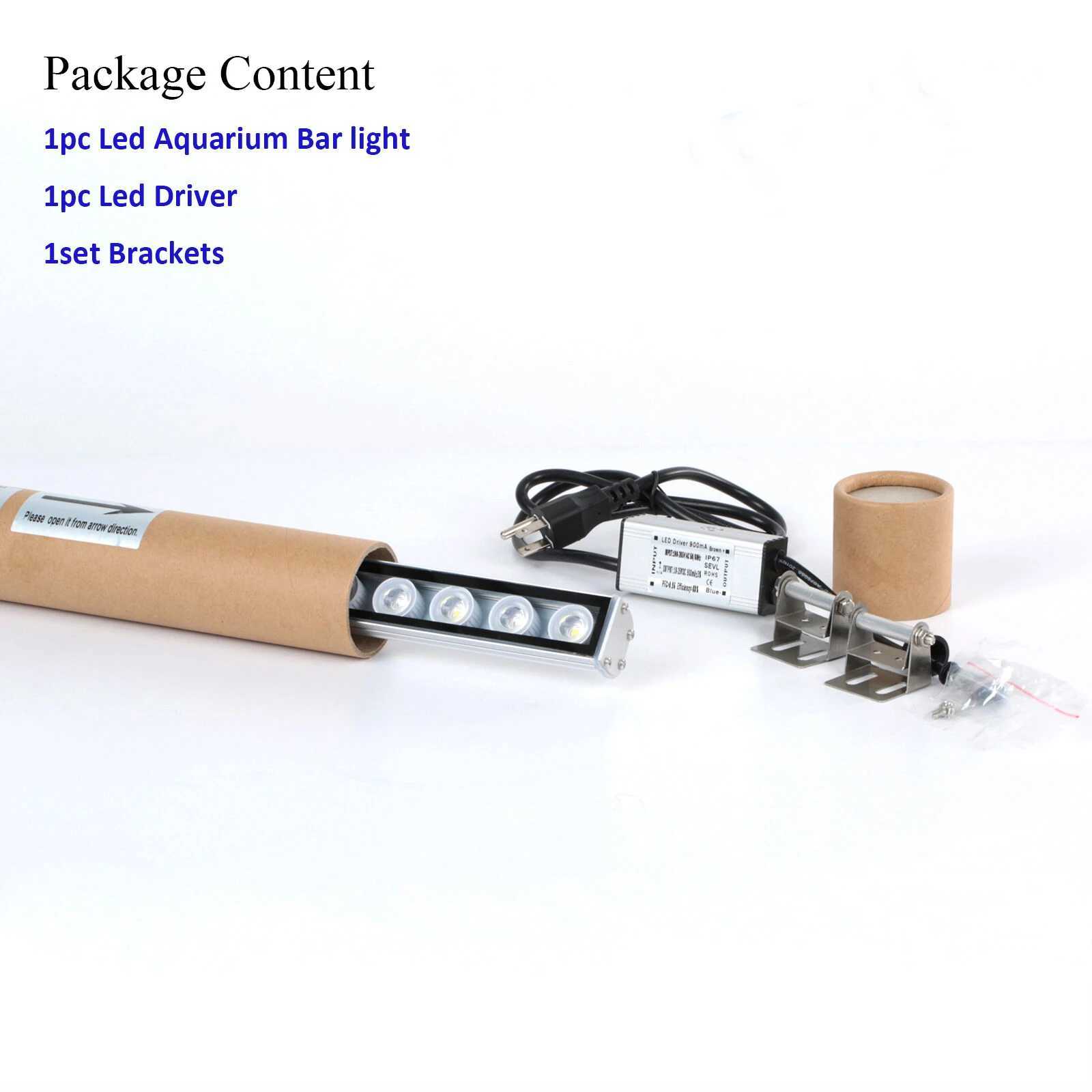 Populargrow Bluetooth Control 54W/81W/108W Led Aquarium Light with 470nm Leds Dimmable Fish Lamp for Coral Reef Tank Z250205