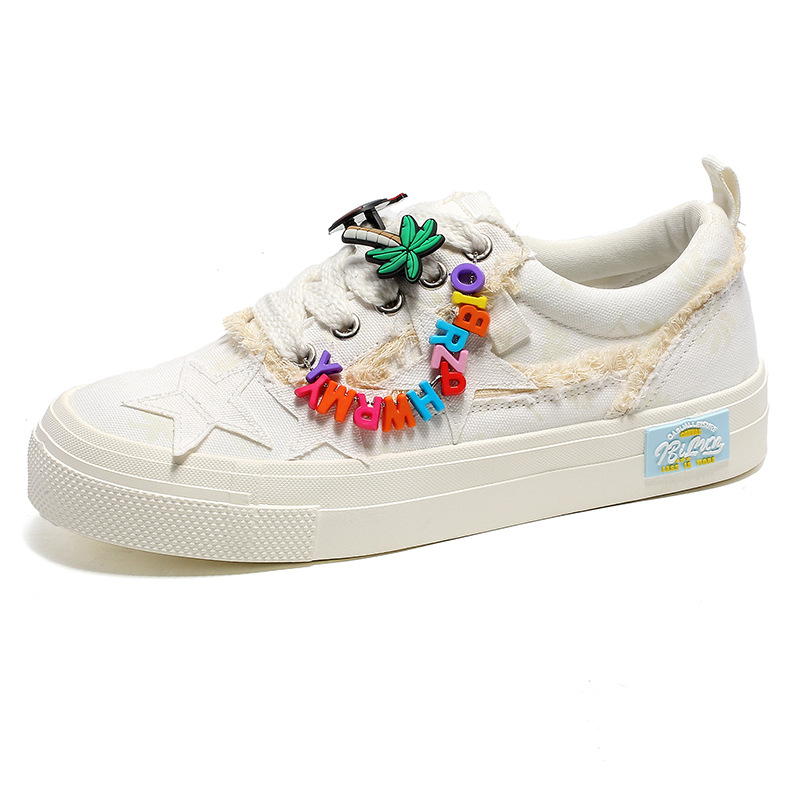 Men Women Casual Shoes Fashion Design Versatile Unisex Outdoor Skateboard Wear Triple White Free shipping