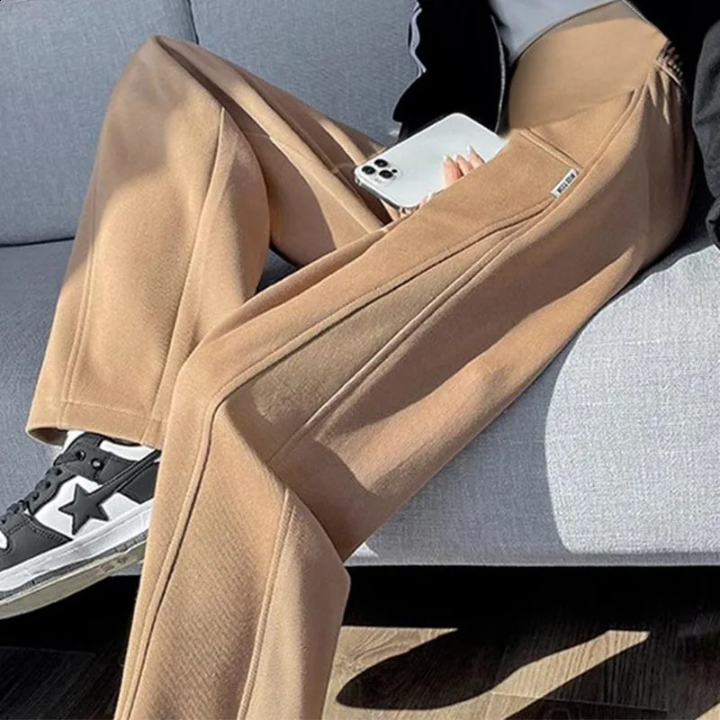 Maternity Pants for Pregnancy Pants Spring Autumn Style Casual Trousers For Pregnant Women Belly Supportive Underwear Outerwear 250206