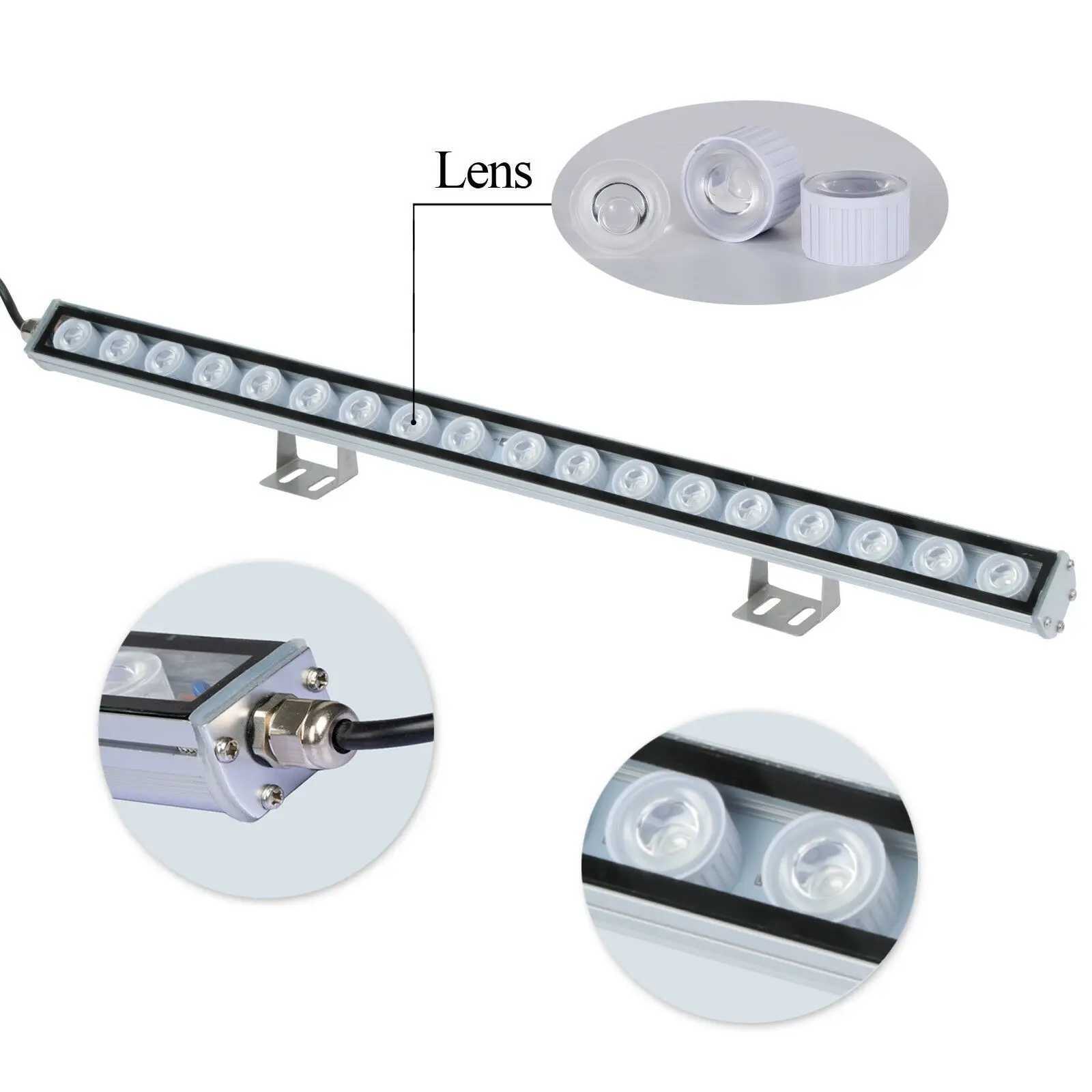 Populargrow Bluetooth Control 54W/81W/108W Led Aquarium Light with 470nm Leds Dimmable Fish Lamp for Coral Reef Tank Z250205