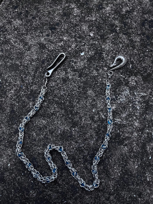 y2k Snake Bone Retro Pants Chain Street Dance luxurious Ornament Men And Women Ones Waist Key Chain Hip Hop Punk Accessories 250107