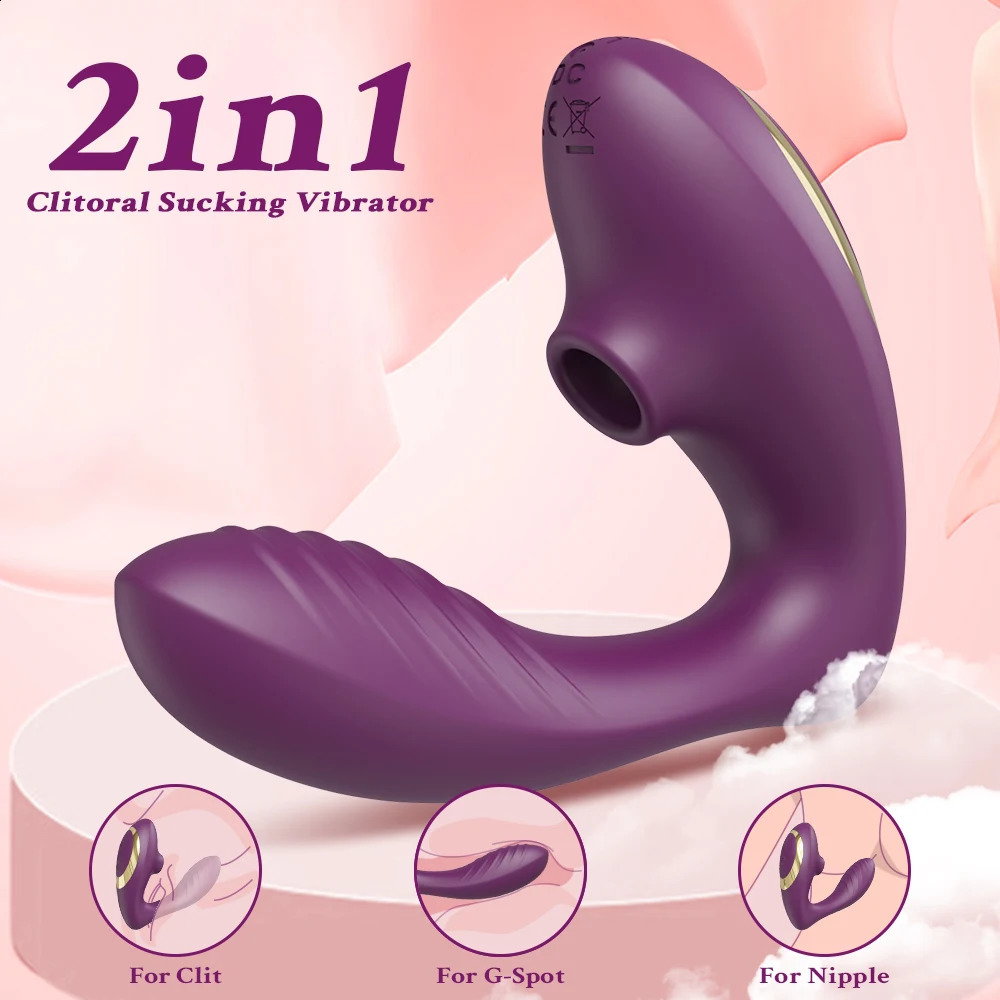 Powerful Sucker Clitoris Vibrator For Women Clit Clitoral Sucking Vacuum Stimulator G-Spot Dildo Vibrating Adults Sex Toys Goods 250114