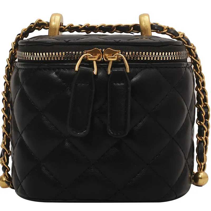 Mini Small Bag For Wen 2025 Spring/Summer New Trendy Ins High-end Diamd Grid Chain Bag Versatile Fi Crossbody Bag Z250205