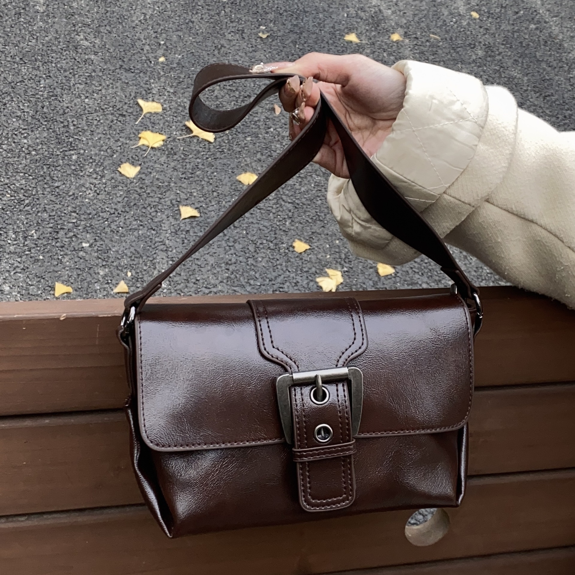 Bag Mirad Underarm For Women 2025 New Trendy High Quality Texture Women's Shoulder Cross Side Small Square Bag
