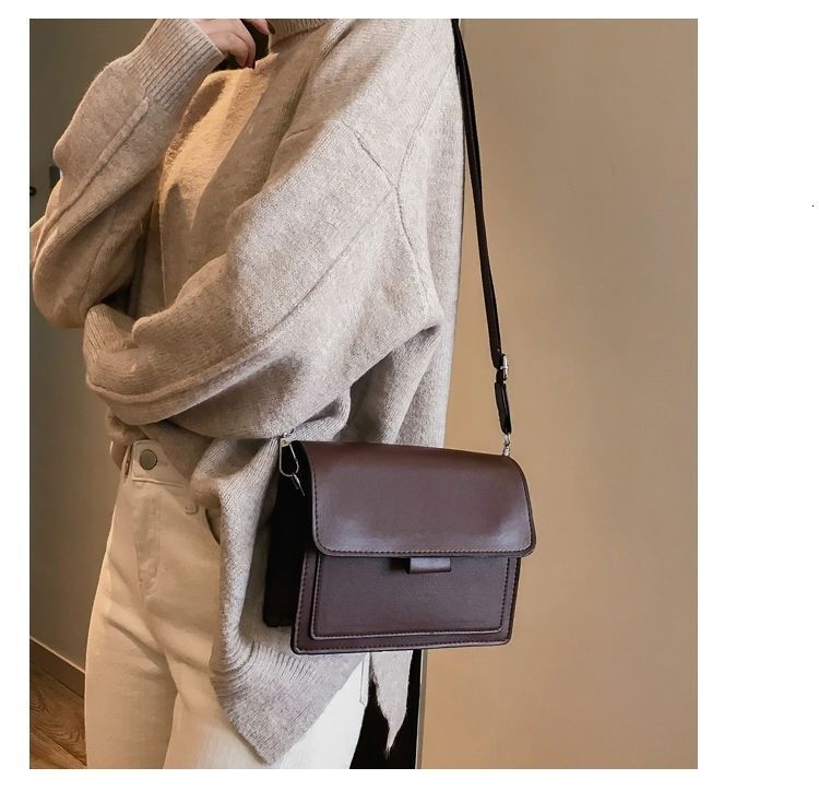 Classic Designer PU Leather Crossbody For Women Travel Handle Handbag Fashion Shoulder Messenger Ladies Small Flap Bag PU Cartoon