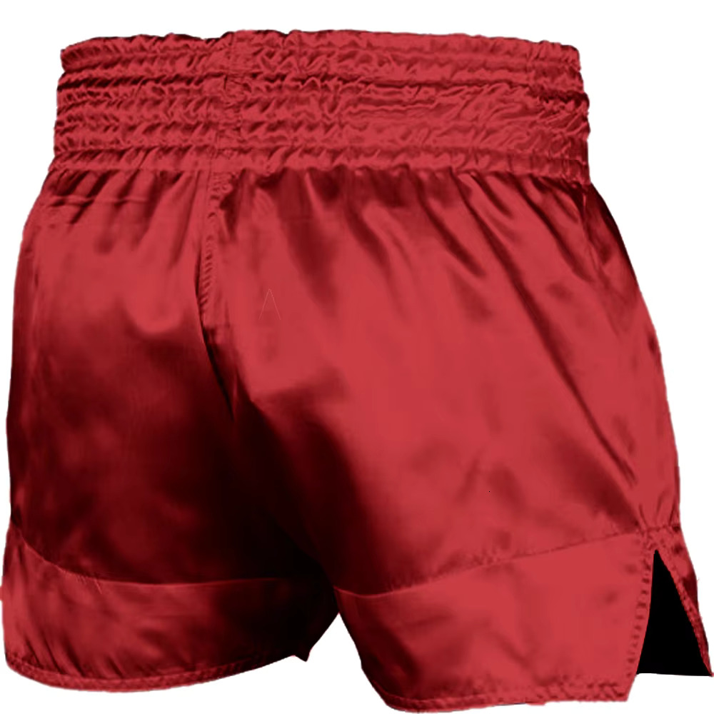 Moroccan flag Muay Thai shorts mens and womens boxing fighting shorts martial arts Sanda Martial Arts Clothing