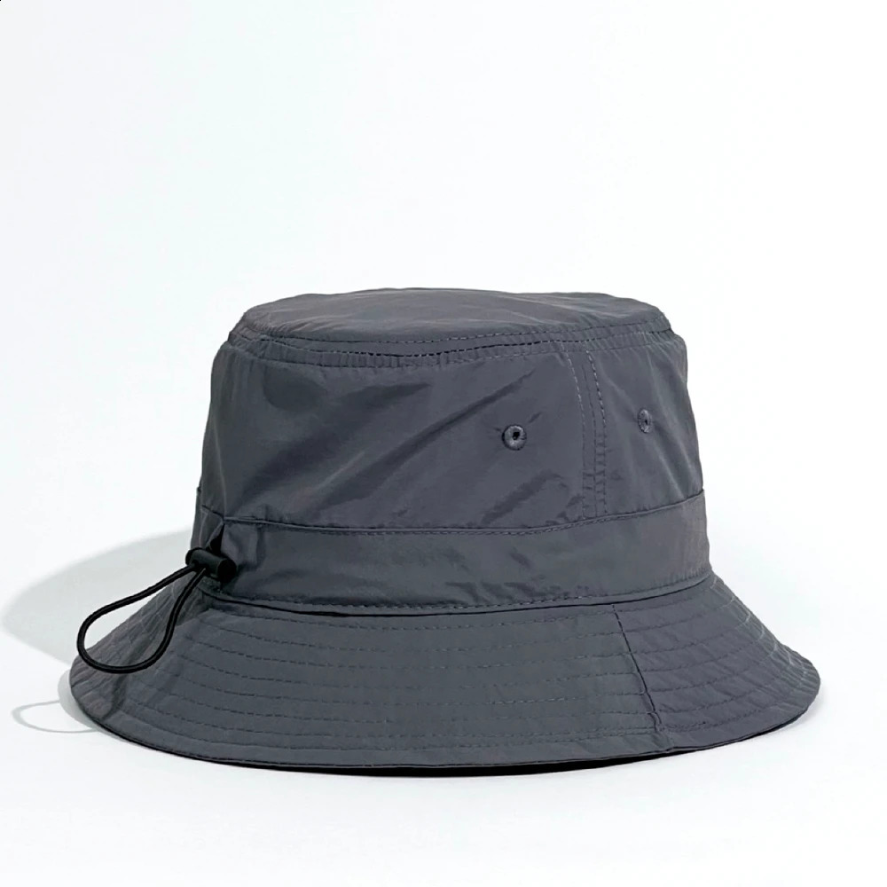 Versatile Camping Hat Waterproof Bucket Hat Summer Outdoor Activities Sun Protection Drawstring Hiking Fishing Sunbathing 250107