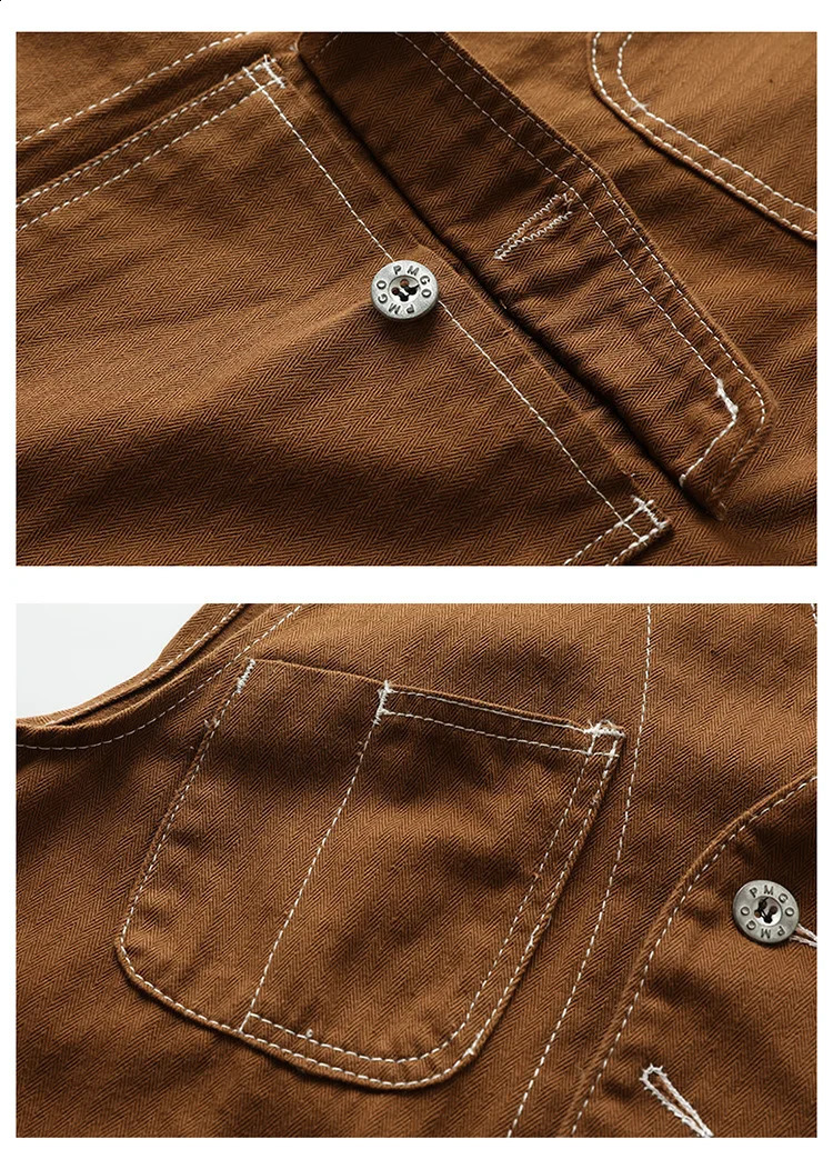 Japanese Streetwear Amikaji Retro Boyfriend Vest Mens Trend Fashion Casual Sleeveless Jacket Cargo Vest Women Waistcoat 250206