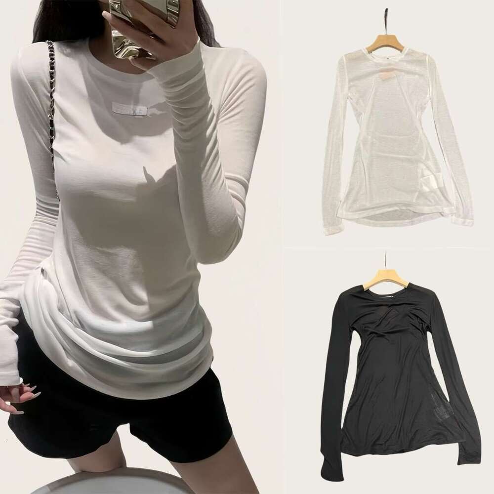Designer womens Clothes Women VEST Sexy muis tank Top brand MM Casual Tshirt luxury t shirts fashion Long Sleeve clothing Casual Streetwear good mater