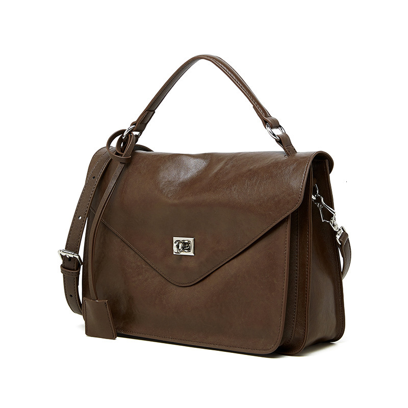 Bag Advanced Casual Mailman 2024 New Handbag For Women, Large Capacity, Fashionable And Simple Single Shoulder Crossbody Bag