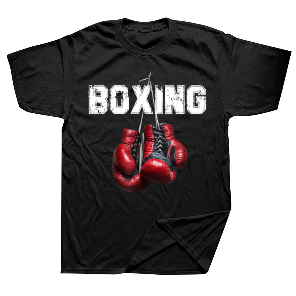 Funny I Love Boxing T Shirts Graphic Cotton Streetwear Short Sleeve Birthday Gifts Summer Style T-shirt Mens Clothing