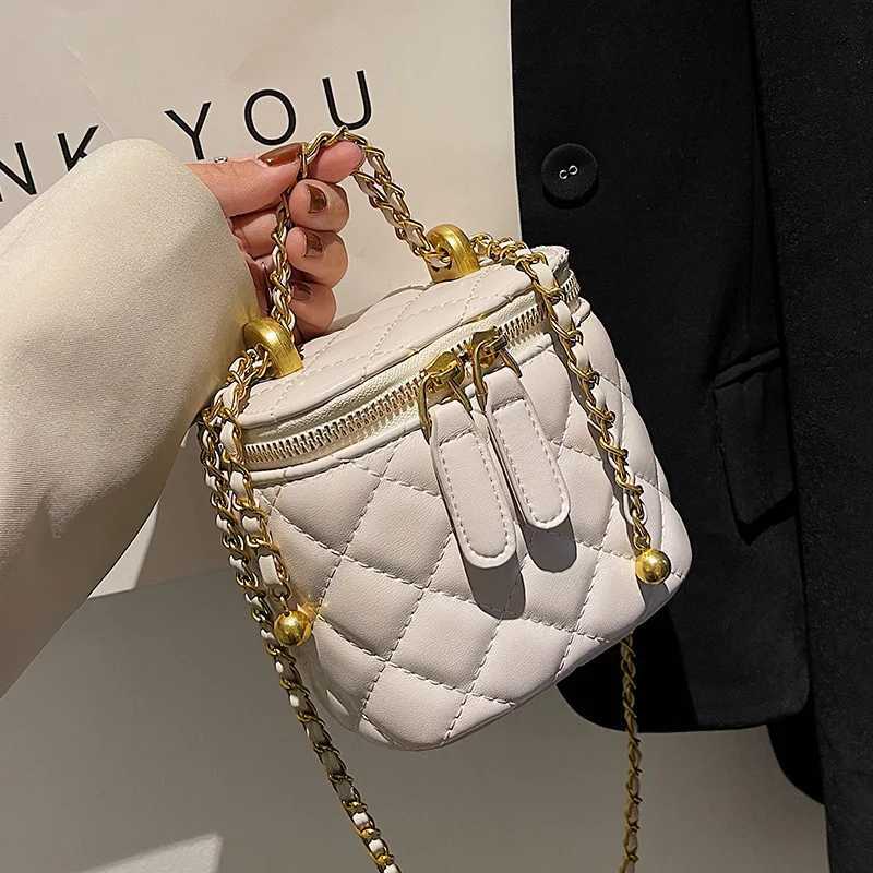 Mini Small Bag For Wen 2025 Spring/Summer New Trendy Ins High-end Diamd Grid Chain Bag Versatile Fi Crossbody Bag Z250205