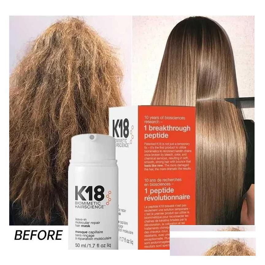 Shampoo Conditioner Leavein Molecar Repair Hair Mask Keratin Restore Soft Deep Clean Oil Control Permanent Care Drop Delive Otqhs Deli Ot1gj