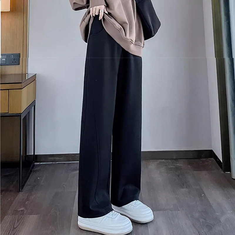 Maternity Pants for Pregnancy Pants Spring Autumn Style Casual Trousers For Pregnant Women Belly Supportive Underwear Outerwear 250206