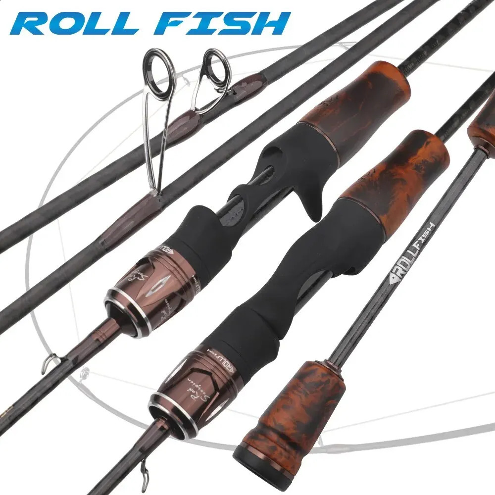 ROLLFISH UL Spinning Casting Trout Fishing Rod Carbon Fiber Super Soft BFS Lure 19g Fast Action 13818M 250107