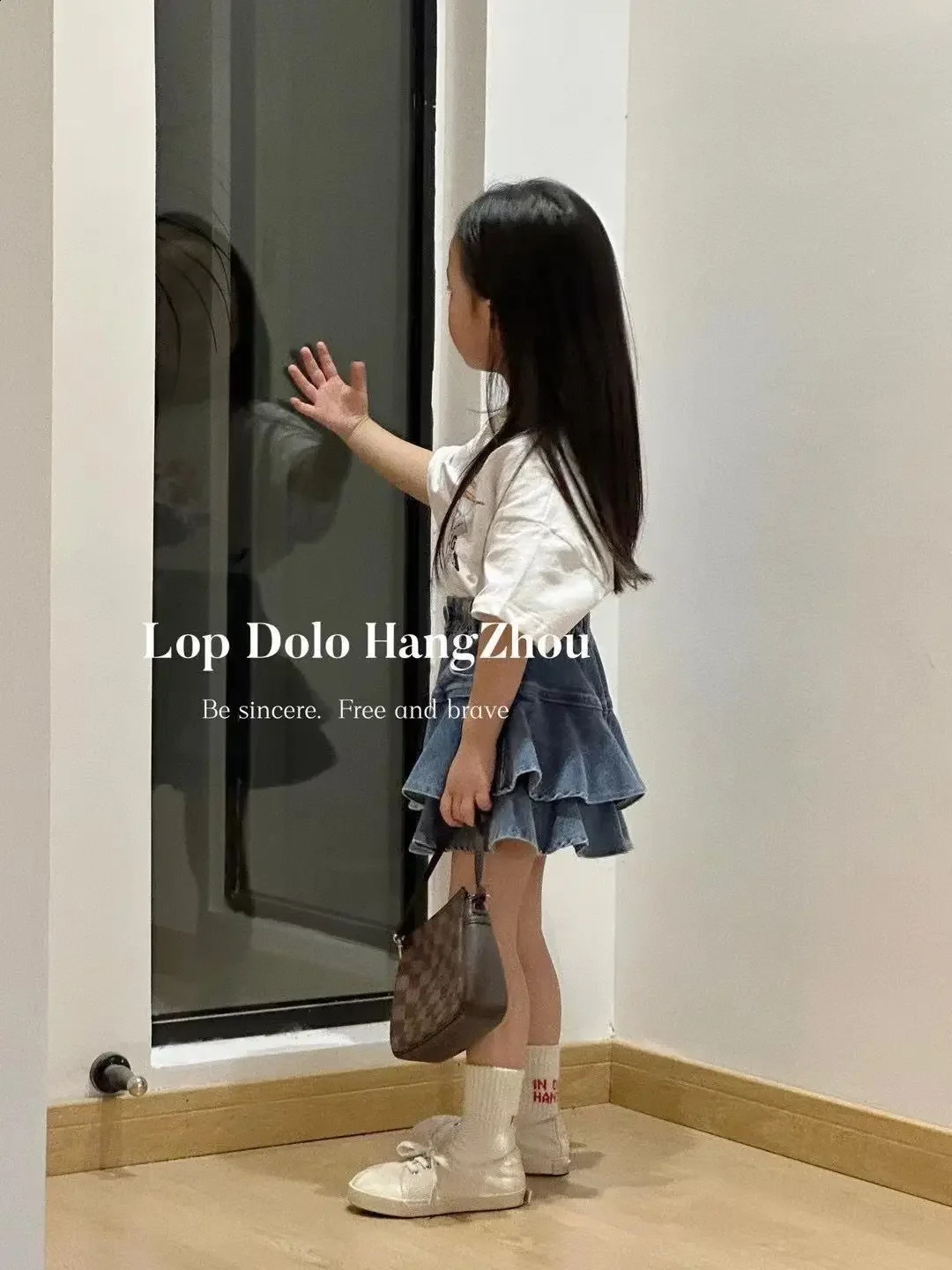 Childrens Clothing Summer Baby Girl Outer Wear Denim Skirt Thin Kids Cake Lace Skirt Mini Skirts Baby Clothing Girl 250206