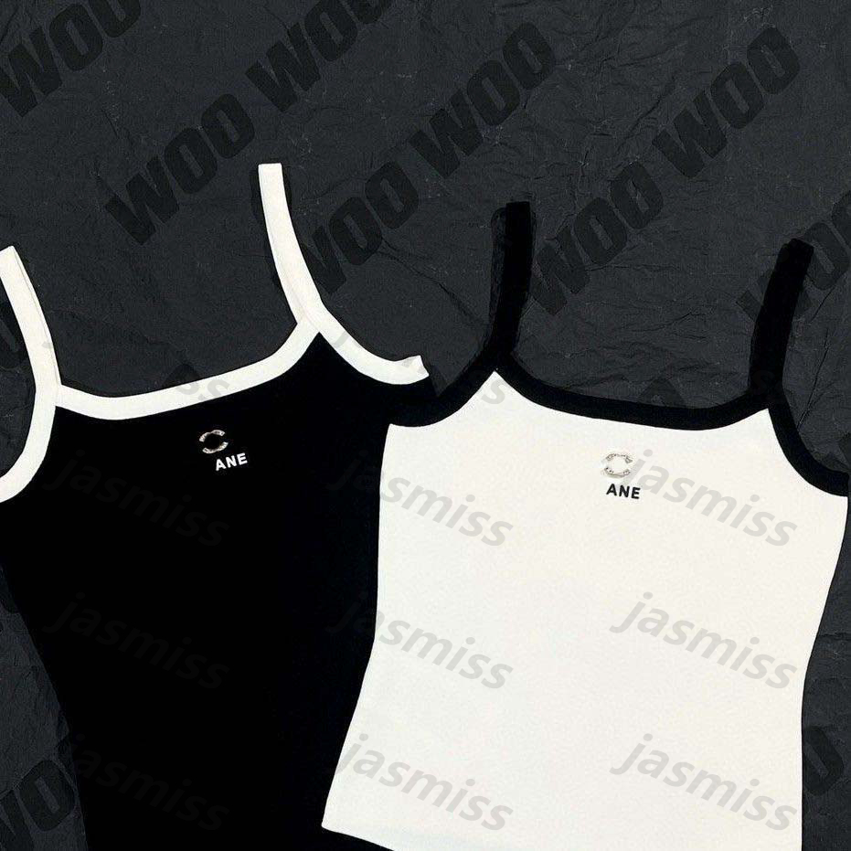 Designer Tanks Luxury Camis Women Logo Embroidery Woman Ladies Knitwear Sleeveless Womens Tshirts Clothing -8 Lady Tanks Top Sweater Cardigan Clothes DZD2502061