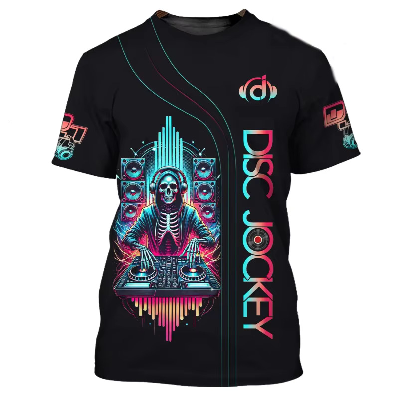 Trendy Boxing T shirt For Men Creative 3D Music Theme Printed t-shirts Men Women Short Sleeve Tops Street Personality Sports Tee