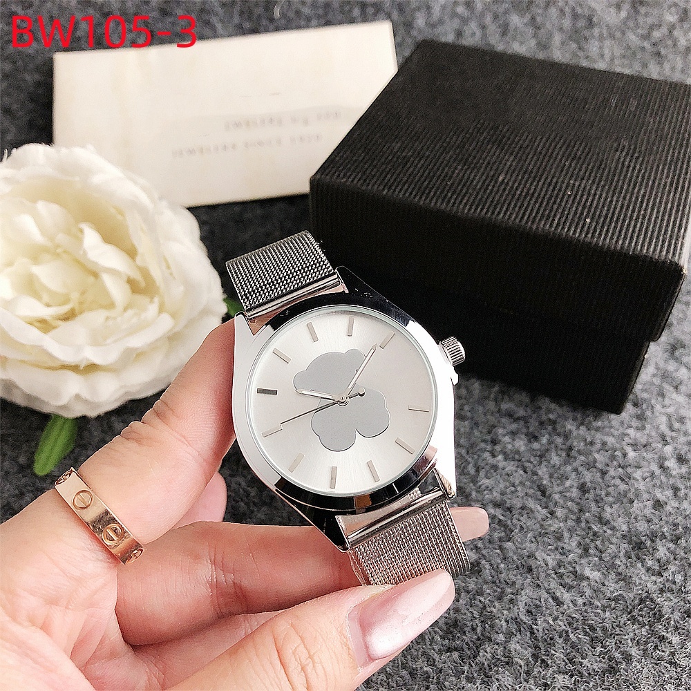 Hot Sale Women Men Silver Gold Black Stainless Steel Bear Electronic Watch Wire Chain Bracelets Pulsera Span Jewelry A Gift