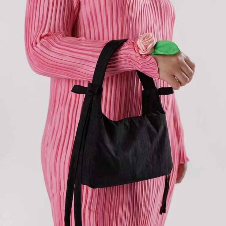 American Niche Design Baggu Mini Bow Handbag Armpit Fashion Trend Sky Blue Versatile Women's Bags