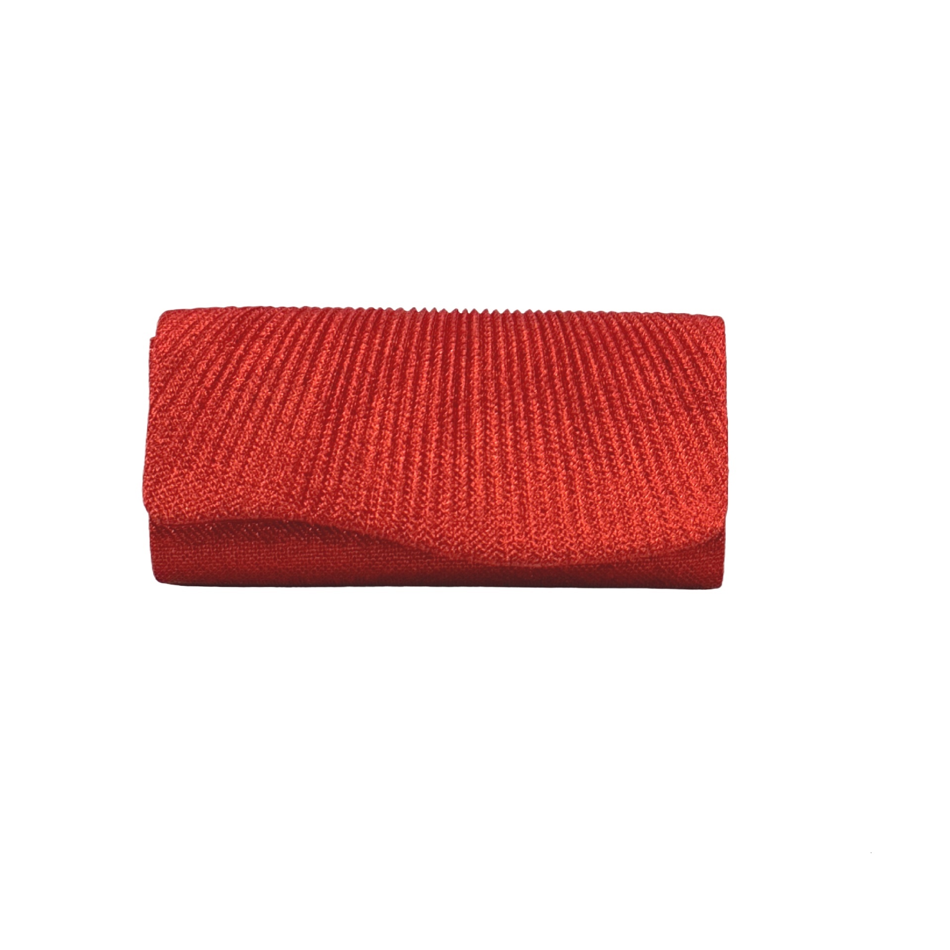Banquet Ladies' Handbag, Crossbody Fashion New Pleated Bag, Hood, Hand-Held Evening Makeup Bag