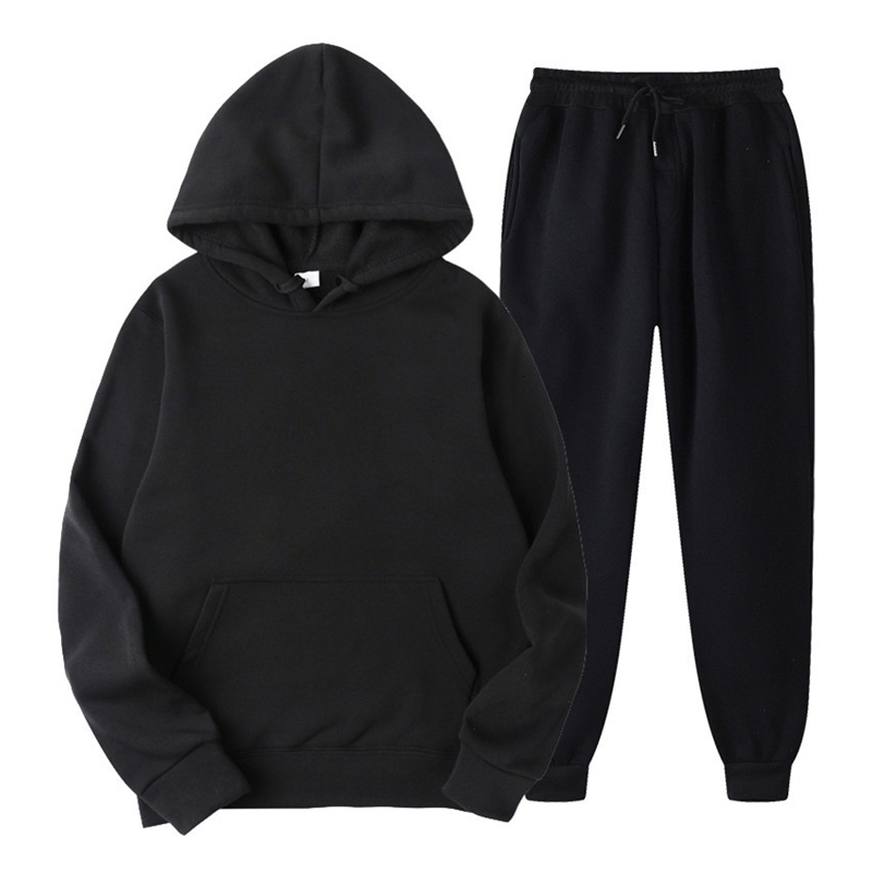 Autumn And Winter Fashion Men Tracksuit Mens Hoodies Sweatpants Two Piece Suit Hooded Casual Sets Male Clothes y250120